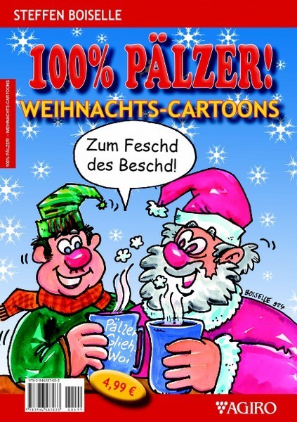Buch  100% Pälzer  Buch  Weihnachts-Cartoons