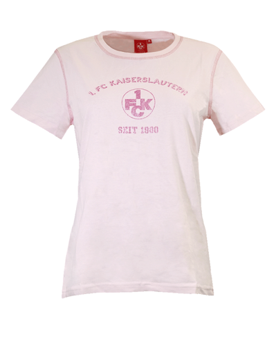 T-Shirt Damen 1. FC Kaiserslautern rosa